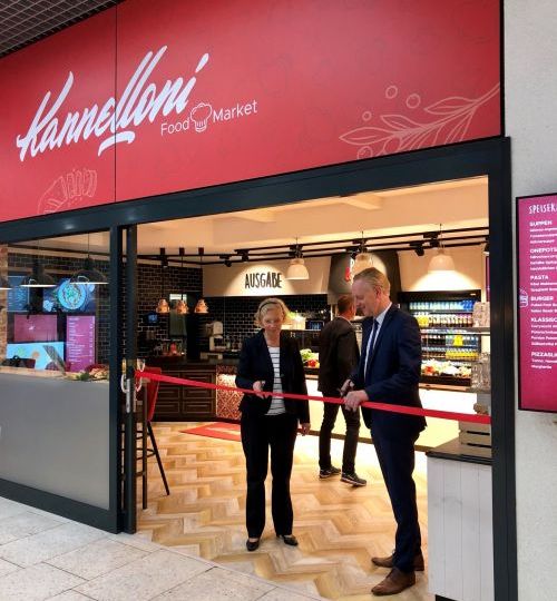 Eröffnung Kannelloni Food Market in der Uniklinik Hannover